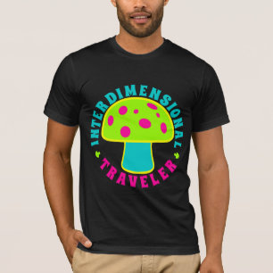 Interdimensionalの旅行者-魔法のきのこ、白熱 Tシャツ