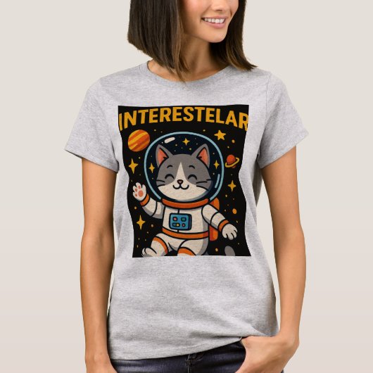 interestelar casual t shirt tシャツ (正面)
