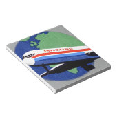INTERFLUG - 東ドイツの航空会社 ノートパッド (アングル)