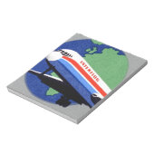 INTERFLUG – 東ドイツ、DDRの国営航空会社 ノートパッド (回転)