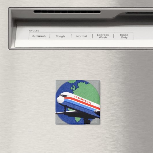 INTERFLUG – 東ドイツ、DDRの国営航空会社 マグネット (インサイチュ (食洗機))