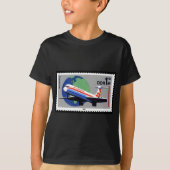 INTERFLUG – 東ドイツ、DDRの国営航空会社 Tシャツ (正面)