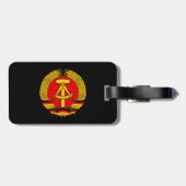 INTERFLUG – 東ドイツDDRの国営航空 ラゲッジタグ (裏面横)