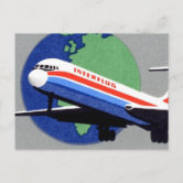 INTERFLUG – 東ドイツDDRの国営航空 ポストカード | Zazzle.co.jp