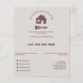 Interior Decorator チラシ (正面)