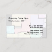 Interior Design Architect 名刺 (正面)