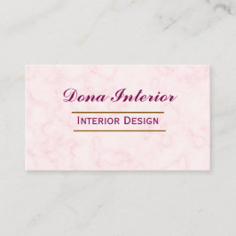 Interior Designer Business Card 名刺