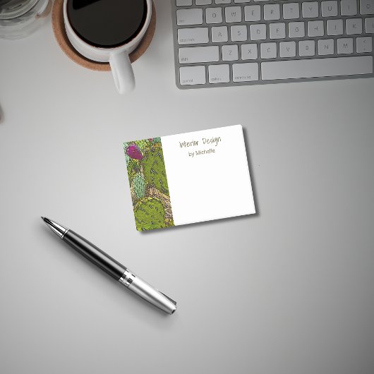 Interior Designer Desert Cactus Succulent ポストイット