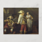 Interior of an Inn, 1636 ポストカード (正面)