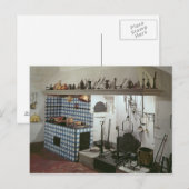 Interior of the kitchen of the Hotel de Cabris ポストカード (正面/裏面)