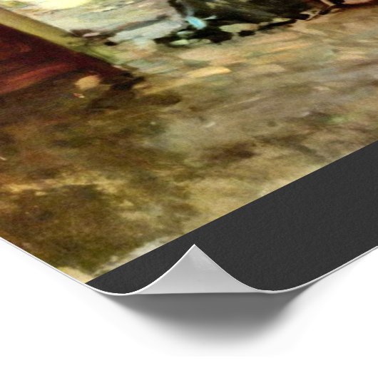 Interior Of Vitre By Grigorescu Nicolae ポスター (角)