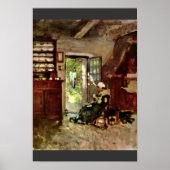 Interior Of Vitre By Grigorescu Nicolae ポスター (正面)