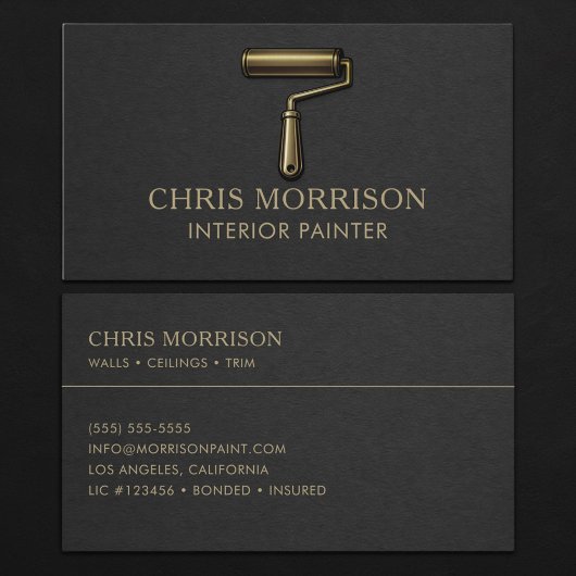 Interior Painter Professional  名刺