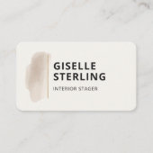 Interior Stager 名刺 (正面)