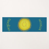 INTERIOR SUNSHINE - HAPPY SUN WITH A SMILE ヨガマット (正面(横))