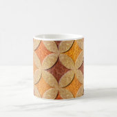 Interior wall panel pattern - Arabic decor - seaml コーヒーマグカップ (中央)