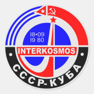 INTERKOSMOS Интеркосмос 1980年代ソ連宇宙計画 ラウンドシール