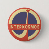 Interkosmos 缶バッジ (正面)