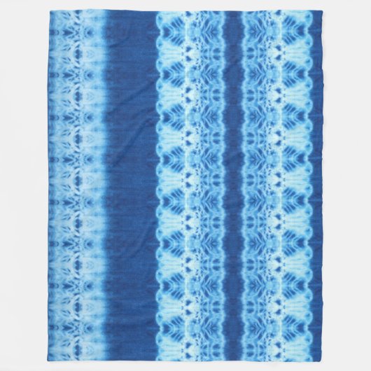 Interlace II Shibori Fleece Blanket フリースブランケット (正面)