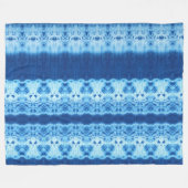 Interlace II Shibori Fleece Blanket フリースブランケット (正面(横))