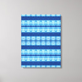 Interlace Shibori Canvas Print キャンバスプリント