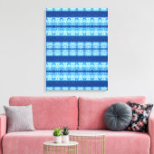 Interlace Shibori Canvas Print キャンバスプリント (インサイチュ (リビング))