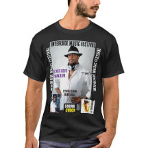 INTERLLUDE MUSICフェスティバルBasic Dark T-Shirt