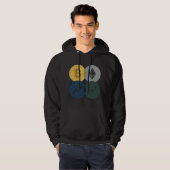 Interlocking Crypto Circles Trader Hoodie パーカ (正面フル)