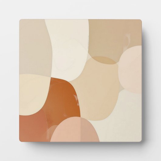 Interlocking Earth Tones フォトプラーク (正面)