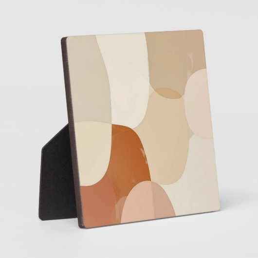 Interlocking Earth Tones フォトプラーク (正面)