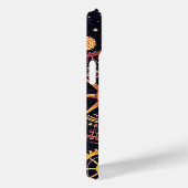 Interlocking gears abstract geometric surface art Case-Mate iPhoneケース (裏面 / 右)