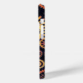 Interlocking gears abstract geometric surface art Case-Mate iPhoneケース (裏面 / 左)