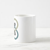 Interlocking X クラシックマグ コーヒーマグカップ (中央)