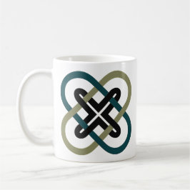 Interlocking X クラシックマグ コーヒーマグカップ