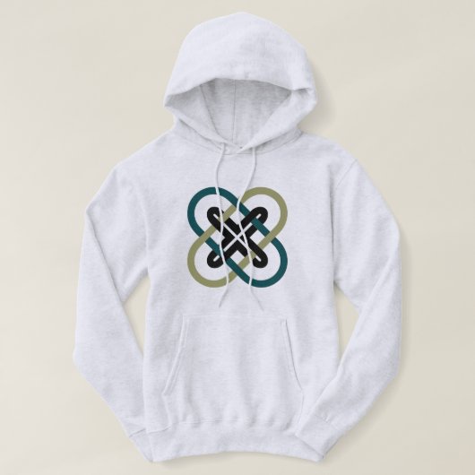 Interlocking X Men's Hooded Sweatshirt パーカ (デザイン正面)