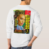 INTERLUDEモデル基本長袖Tシャツ Tシャツ (裏面)