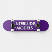 INTERLUDEモデル/JMT SKATEBOARD/IPIXTURES スケートボード (横)