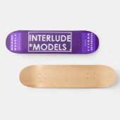 INTERLUDEモデル/JMT SKATEBOARD/IPIXTURES SKATEB スケートボード (横)