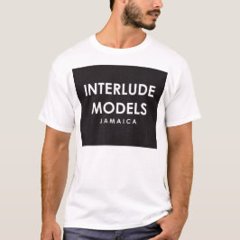 INTERLUDE MODEL JMT メンズ ベーシック Tシャツ