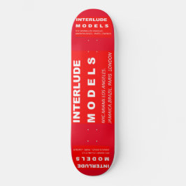 INTERLUDE MODEL SK8 8 1/4" スケートボードデッキ