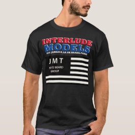 INTERLUDE MODELS ベーシック ダークTシャツ Tシャツ