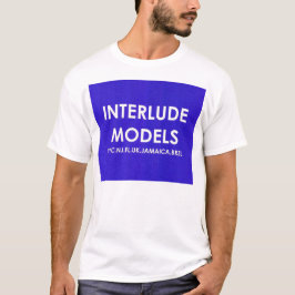INTERLUDE MODELS メンズ ベーシック Tシャツ