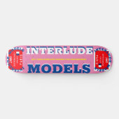 INTERLUDE MODELS 8 1/4"スケートボードデッキ スケートボード (横)