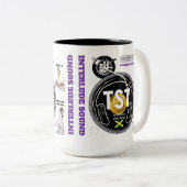 INTERLUDE MUSIC  Mug, 15 oz ツートーンマグカップ (正面右)