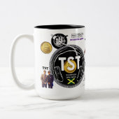 INTERLUDE MUSIC  Mug, 15 oz ツートーンマグカップ (左)