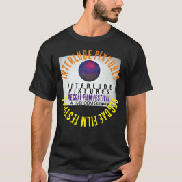 INTERLUDE PIXTURES FILM F MERCH ベーシック ダーク Tシャツ