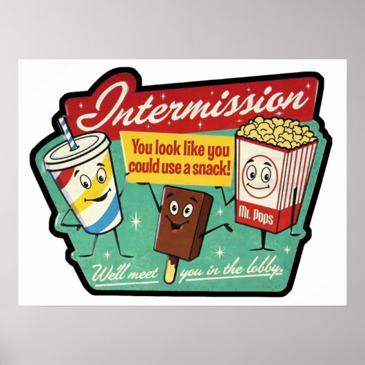Intermission ポスター (正面)