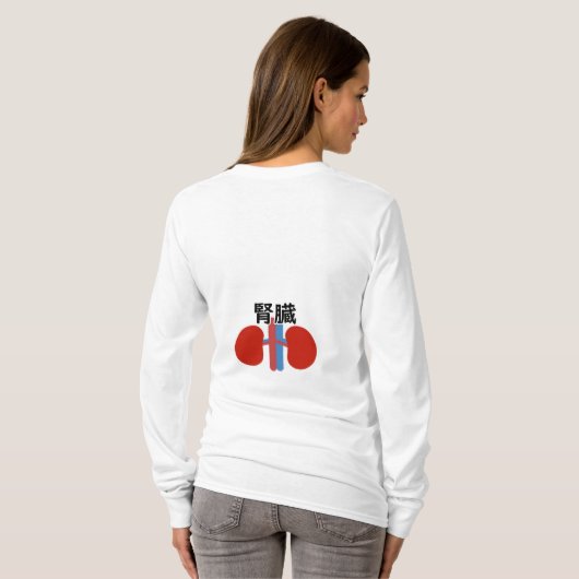 internal organs tシャツ (裏面フル)