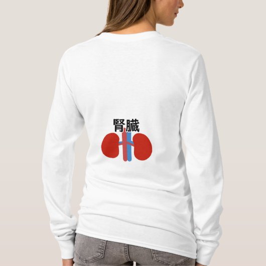 internal organs tシャツ (裏面)