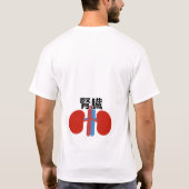 internal organs tシャツ (裏面)
